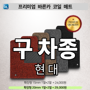 현대구차종 프리미엄 코일매트